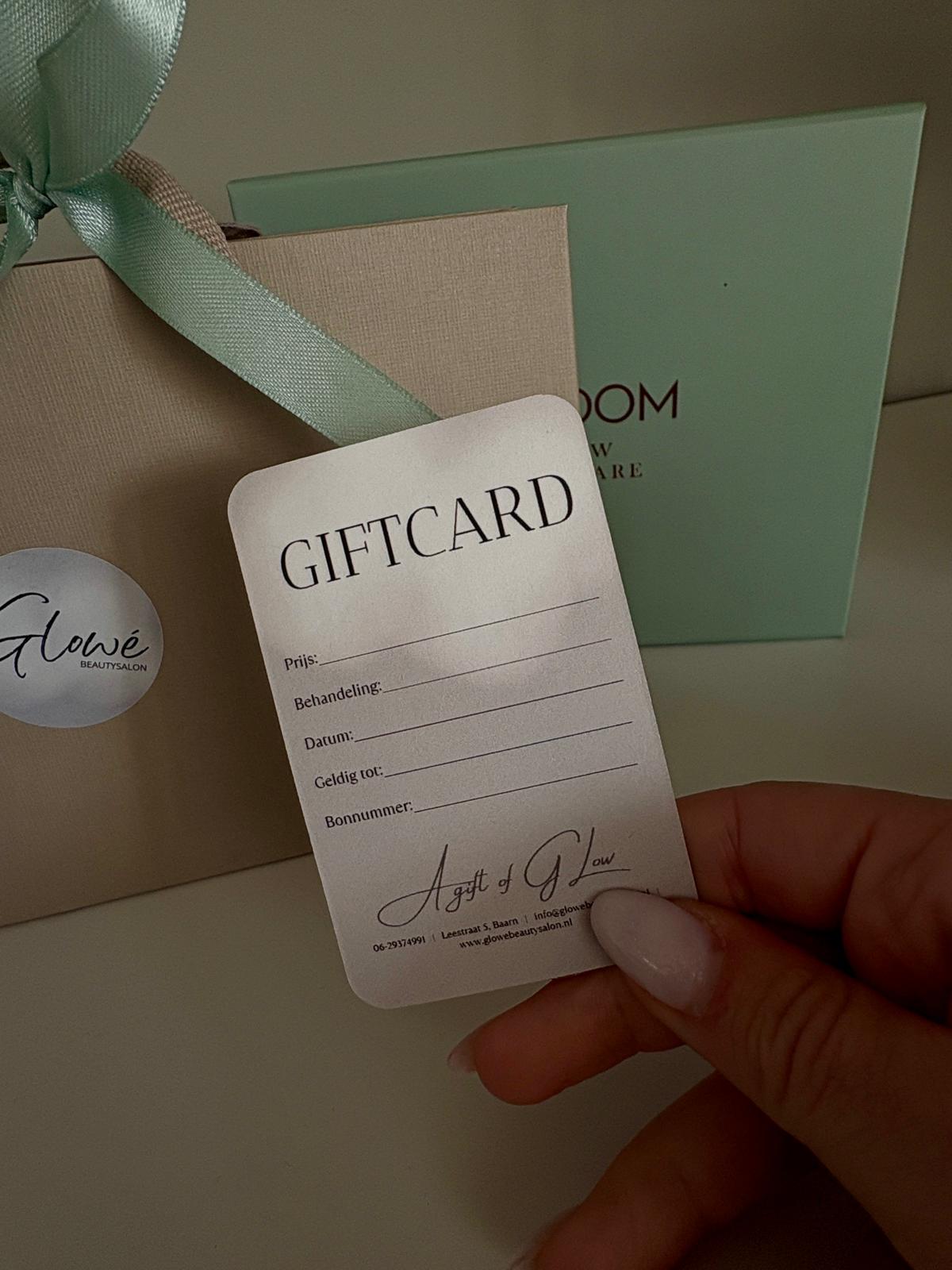 Giftcard Glowé Beautysalon